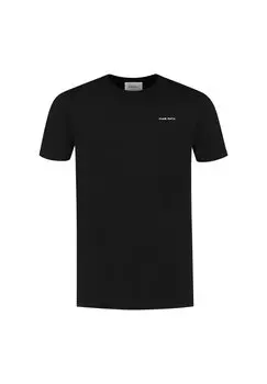 Футболка с принтом REGULAR FIT CREWNECK SS Pure Path, черный