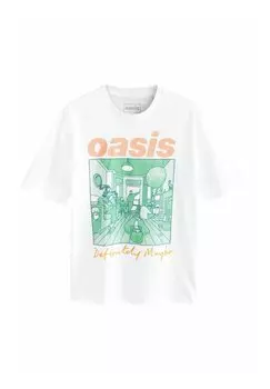 Футболка с принтом REGULAR FIT - GRAPHIC BAND Next, белый