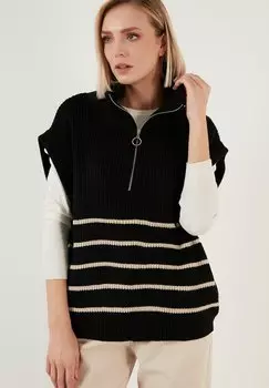 Футболка с принтом REGULAR FIT LELA, цвет black