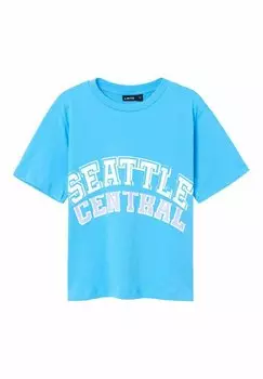 Футболка с принтом REGULAR FIT LMTD, цвет swim cap