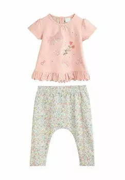 Футболка с принтом REGULAR FIT Next, фуксия