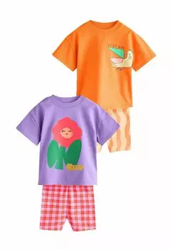 Футболка с принтом REGULAR FIT Next, оранжевый