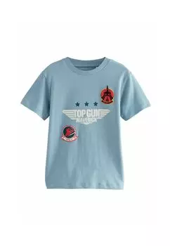 Футболка с принтом REGULAR FIT Next, синий