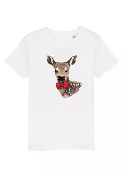 Футболка с принтом REHKITZ Watapparel, цвет white