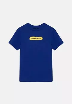 Футболка с принтом RELAX Dsquared2, цвет blue