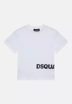Футболка с принтом RELAX Dsquared2, цвет white