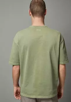 Футболка с принтом RELAXED FIT COPENHAGEN GARMENT DYE Next, зеленый