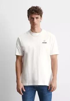 Футболка с принтом RELAXED FIT Marc O'Polo DENIM, белый