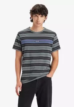 Футболка с принтом Relaxed Levi's, цвет ray stripe fir