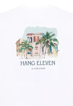 Футболка с принтом RESORT HANG ELEVEN, белый
