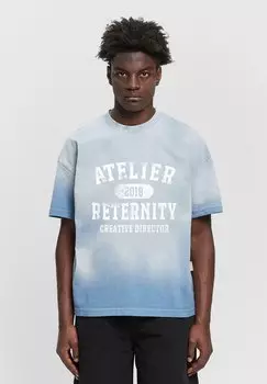 Футболка с принтом Reternity, синий