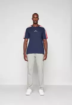 Футболка с принтом RETRO SPORT CREWNECK SMALL LOGO Champion, темно-синий