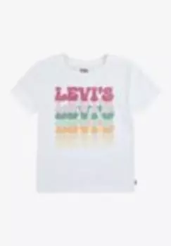Футболка с принтом RETRO TEE Levi'S, белый
