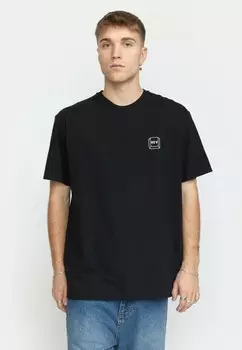 Футболка с принтом REVOLUTION, черный