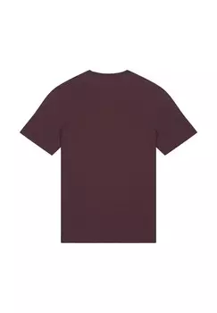 Футболка с принтом RHRENDER HIRSCH watapparel, темно-красный