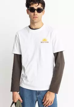 Футболка с принтом Rhythm, белый