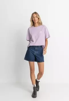 Футболка с принтом Rhythm, сиреневый