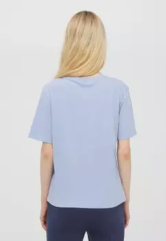 Футболка с принтом RICAMO COLLEGE Terranova, пестрый светло-голубой