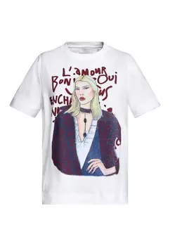 Футболка с принтом Rich & Royal, белый