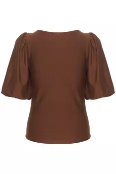 Футболка с принтом RIFA BALLOON Gestuz, коричневый