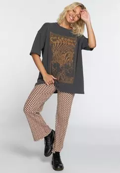 Футболка с принтом Right Place Ofb Billabong, черный