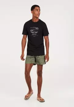 Футболка с принтом Rimble Protest, черный