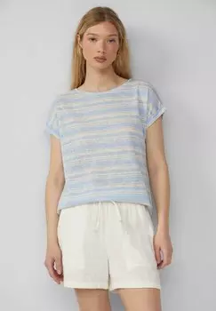 Футболка с принтом RINGEL AUS MIX QS, светло-голубой