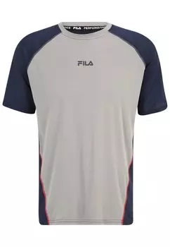 Футболка с принтом Rivoli Fila, серый