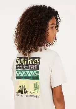 Футболка с принтом ROBBIE JR Protest, кремовый