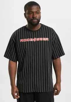 Футболка с принтом Rocawear, черная