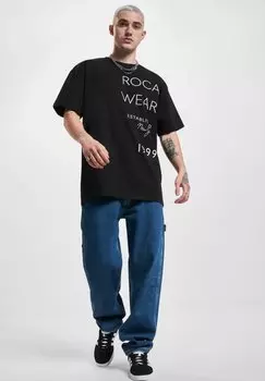 Футболка с принтом Rocawear, черная