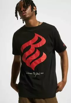 Футболка с принтом Rocawear, черный