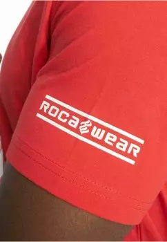 Футболка с принтом Rocawear, красный