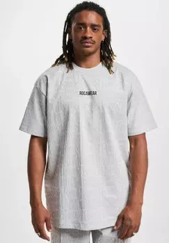 Футболка с принтом Rocawear, серая