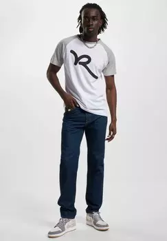 Футболка с принтом Rocawear, серый