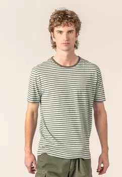 Футболка с принтом ROCCO Living Crafts, цвет jade