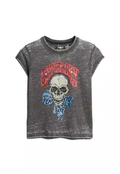 Футболка с принтом ROCK GRAPHIC Superdry, черный