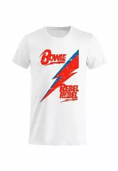 Футболка с принтом rockshirts, белый