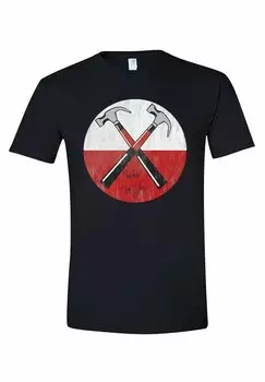 Футболка с принтом rockshirts, черный