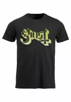 Футболка с принтом rockshirts, черный