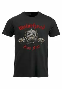 Футболка с принтом rockshirts, черный