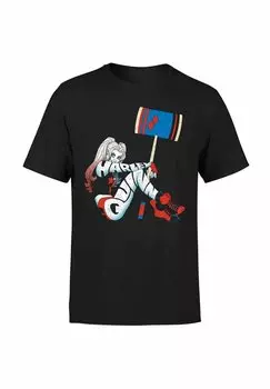 Футболка с принтом rockshirts, черный