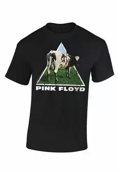 Футболка с принтом rockshirts, черный