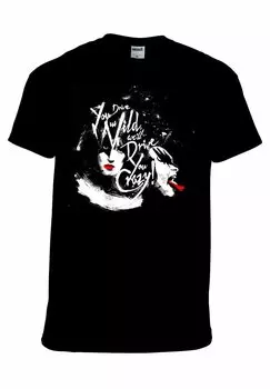 Футболка с принтом rockshirts, черный