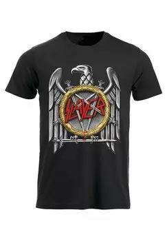 Футболка с принтом rockshirts, черный