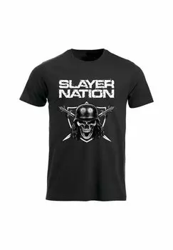 Футболка с принтом rockshirts, черный