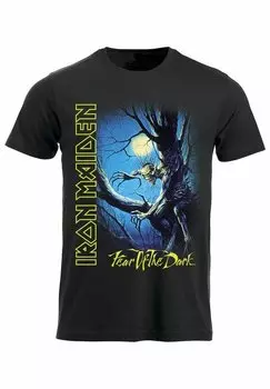 Футболка с принтом rockshirts, черный