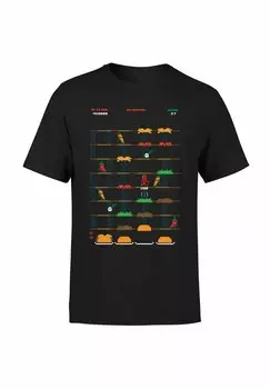 Футболка с принтом rockshirts, черный