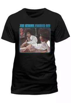 Футболка с принтом rockshirts, черный