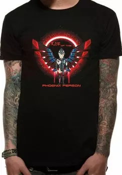 Футболка с принтом rockshirts, черный